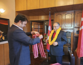 प्रचण्डका ज्वाइँ आचार्य बने मन्त्री 